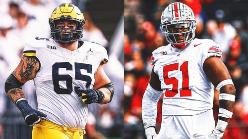 MICHIGAN WOLVERINES Trending Image: Zak Zinter, Michael Hall go from 'enemies in college' to 'brothers now' with Browns